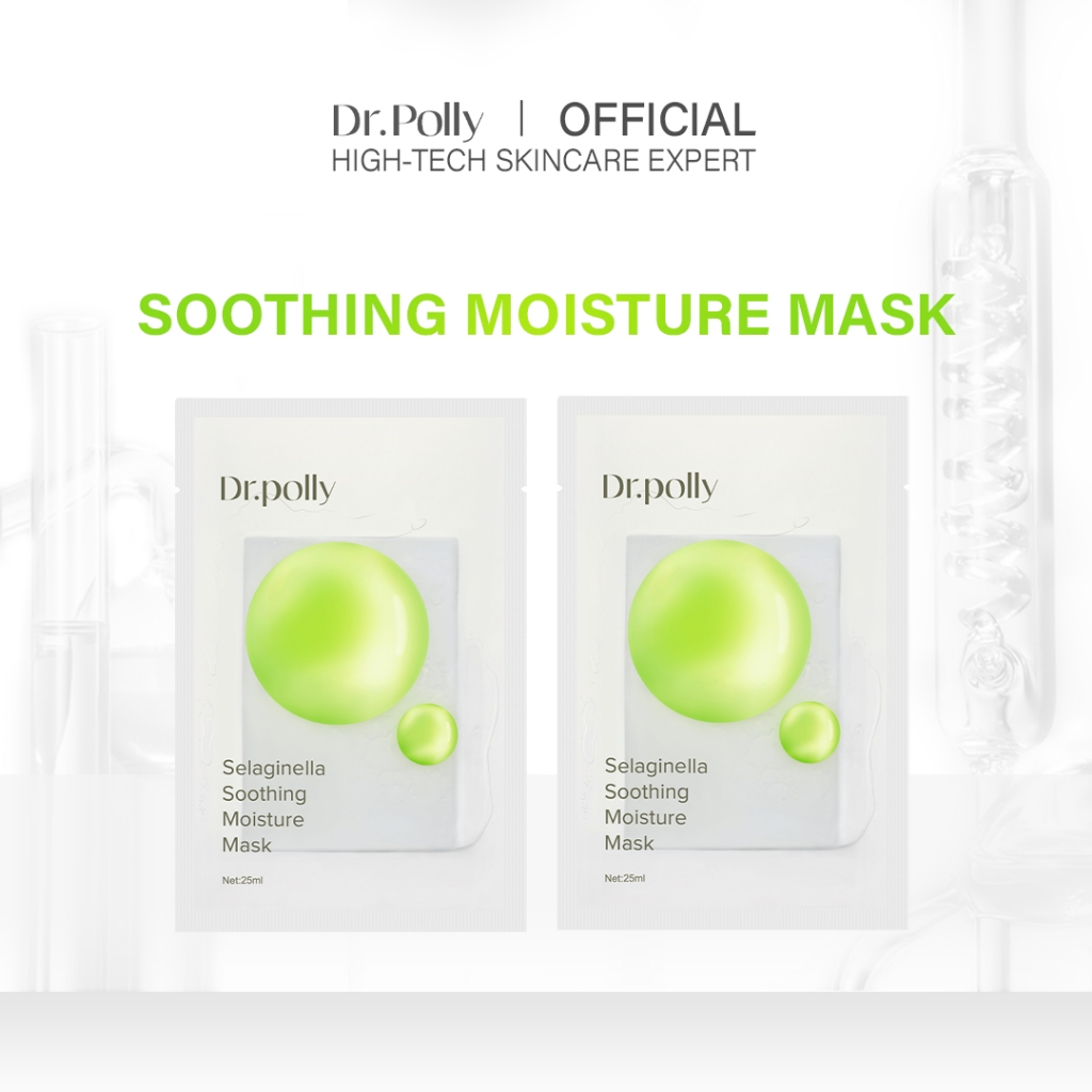[ FREE GIFT ] Dr.Polly Selaginella Soothing Moisture Mask 25ml*2