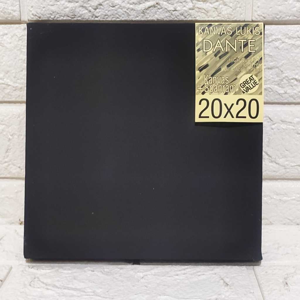 

Kanvas Lukis 20x20 HITAM