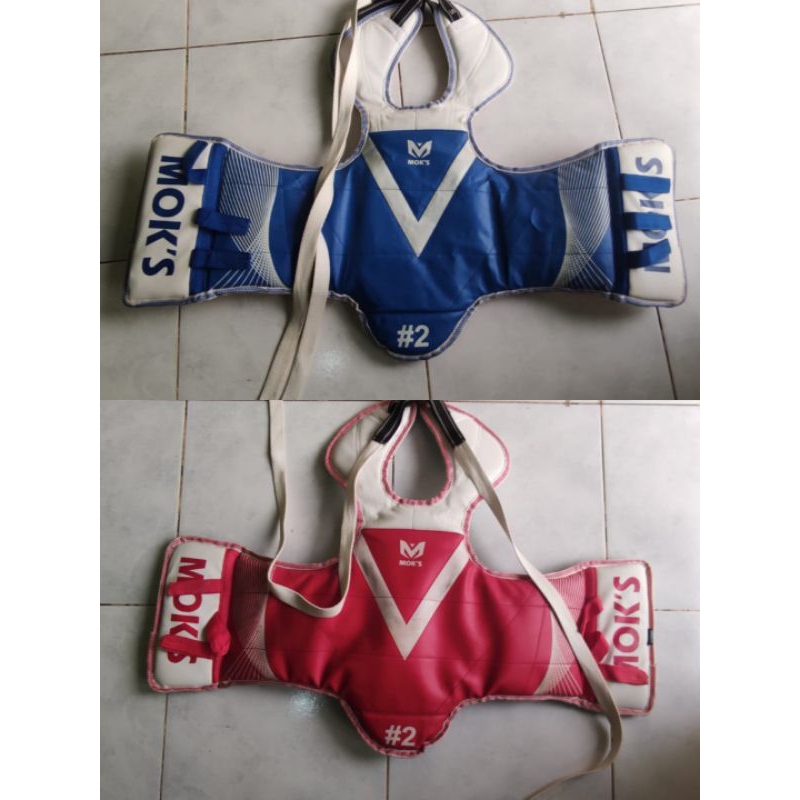 body protector hugok Taekwondo bekas