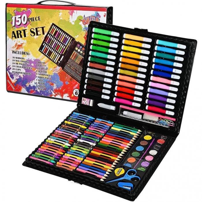 

CRAYON ART COLOURING SET ISI 150 PCS/ALAT MELUKIS DAN MEWARNAI ANAK/CRAYON SET