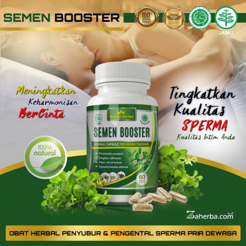 semen boster herbal penyubur sperma encer herbal pengental sperma