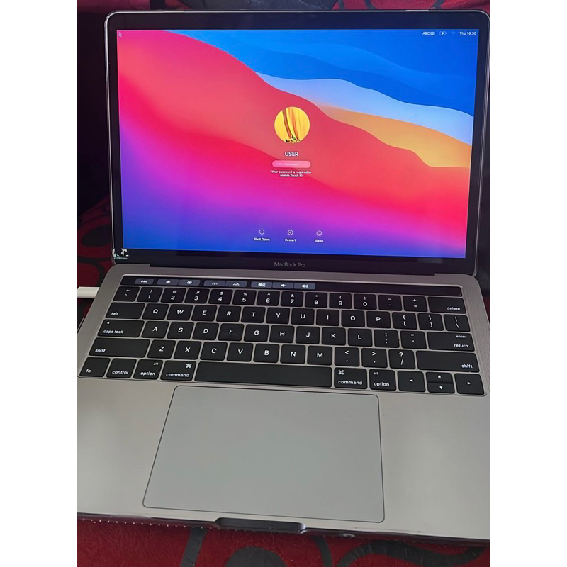 macbook pro touchbar 16GB/512GB 2016 13inch Laptop apple seken second bekas