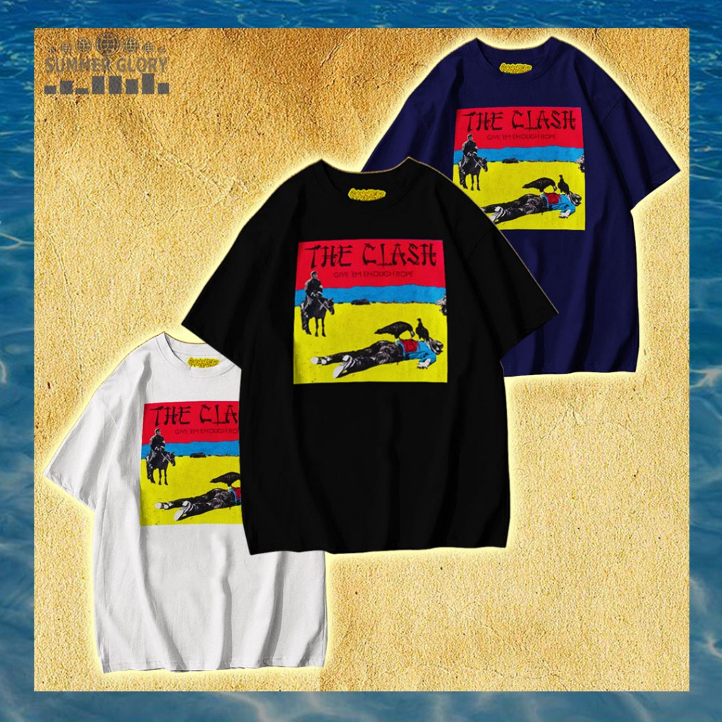 T-SHIRT THE CLASH / KAOS BAND THE CLASH