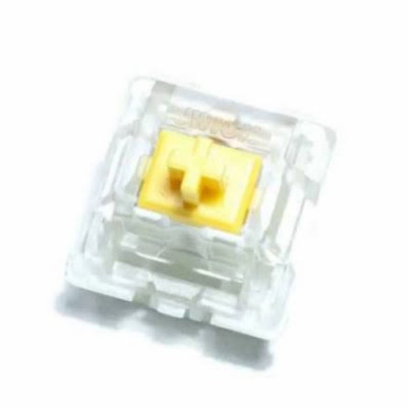 Lubed Jwick / JWK Yellow Linear Mechanical Switch with Krytox 205g0 + 105 oil