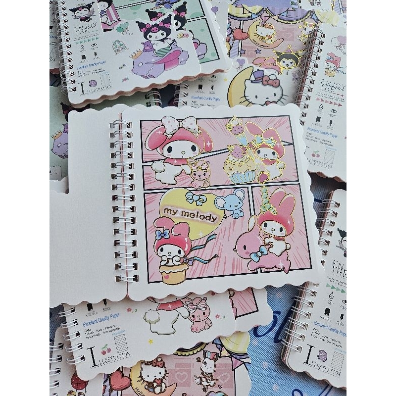 

Lovely- Buku note sanrio 15x15 hardcover