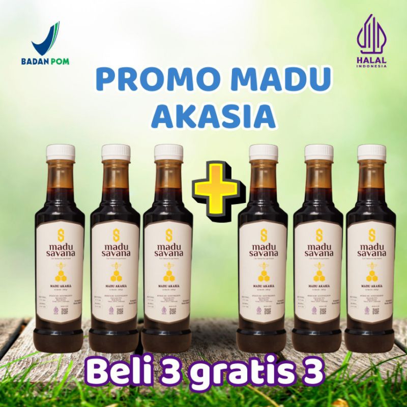 

Madu Hutan Akasia Murni Paket Promo 6 Botol
