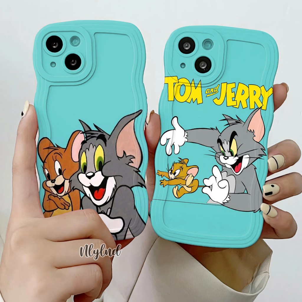Case Tom And Jerry Tipe Hp Samsung A05 A05S A22 4G A02S A04 A13 4G A52 A51 A32 A14 A53 5G  / Softcas