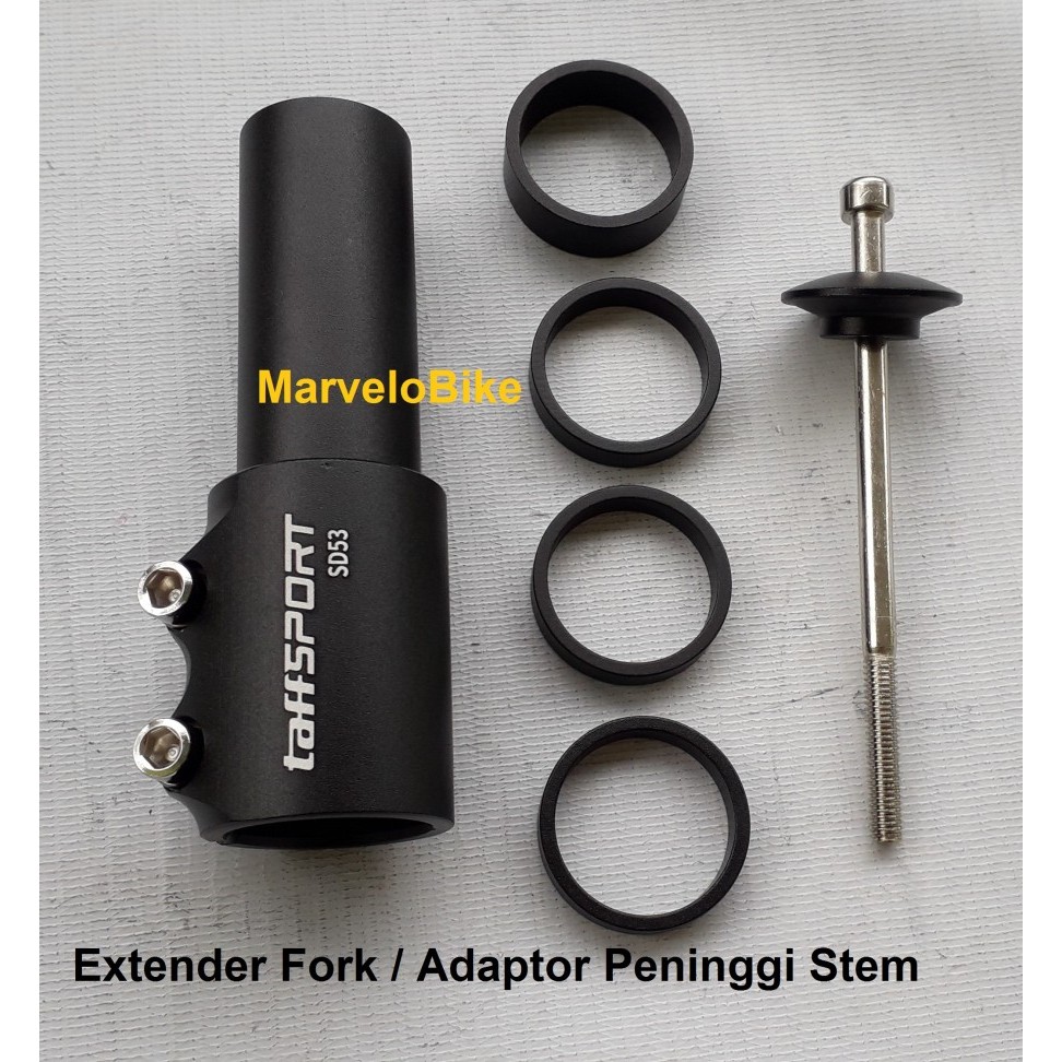 Extender Fork Adaptor Peninggi Stem Sepeda MTB Federal BMX Alloy