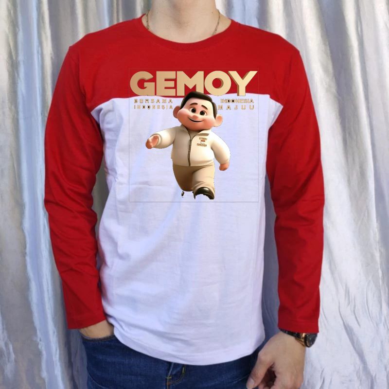 Kaos Lengan Panjang Presiden GEmoy