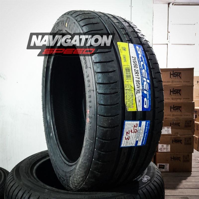 Ban Tubles R17 215 50 Merek Accelera 215 50 Ring 17 Accelera PHI