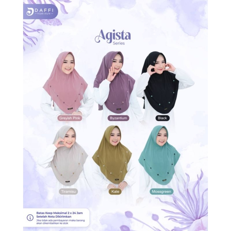 agista hijab  daffi jersey parfum ori daffi