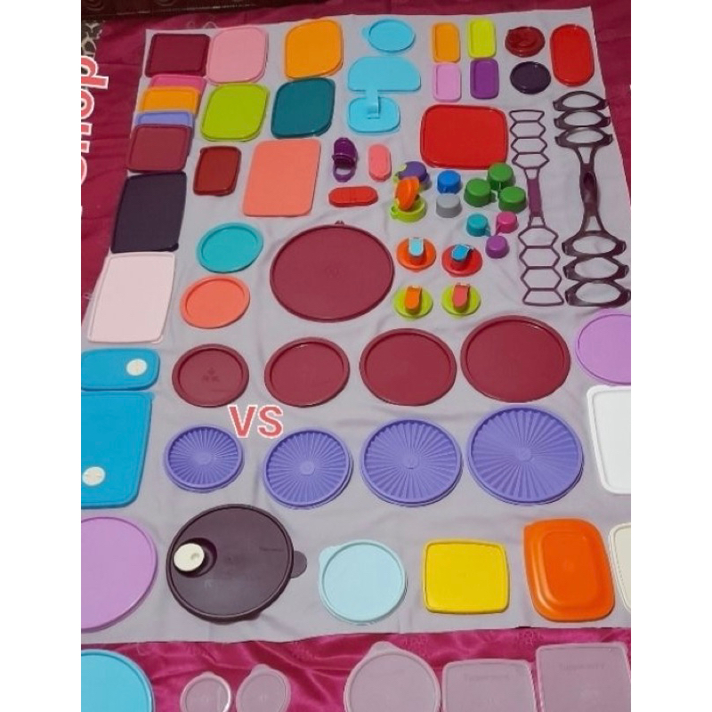tutup tupperware second
