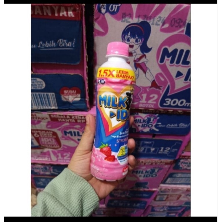 

GROSIR MURAH milkido isi 12 pcs (1 karton rasa strawberry 200ml)