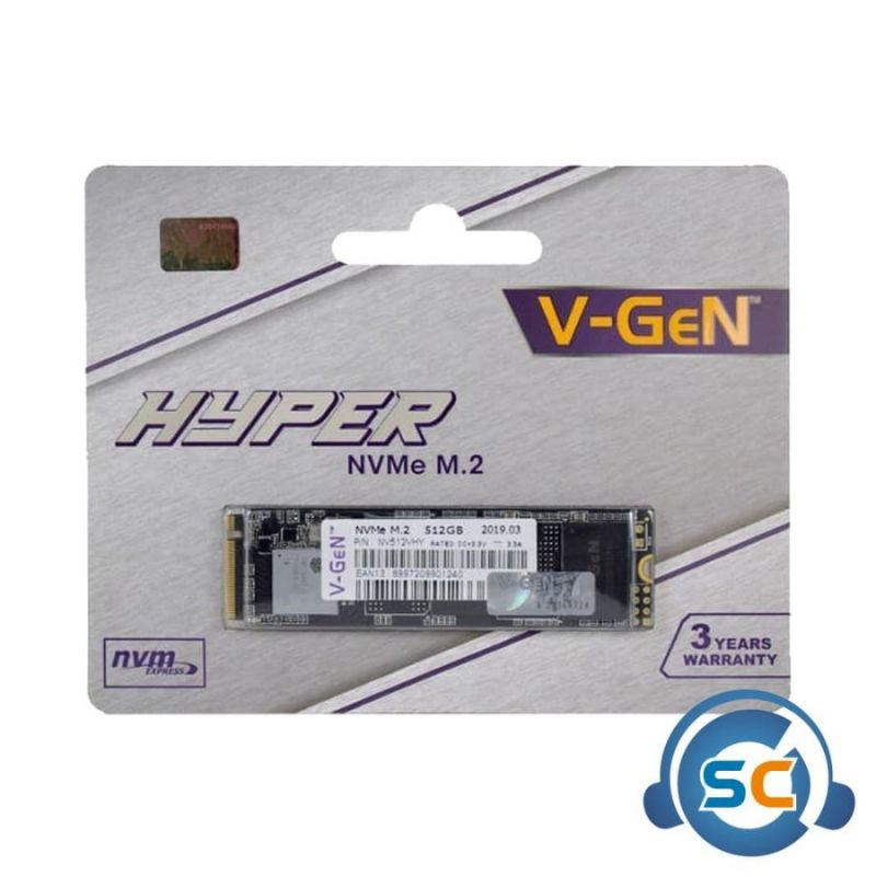 SSD V-Gen M.2 NVMe 512GB Vgen