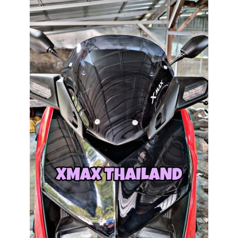 WINDSHIELD XMAX NEW THAILAND, VISOR XMAX CONNECTED NEW DAN OLD, WS NMAX LAMA