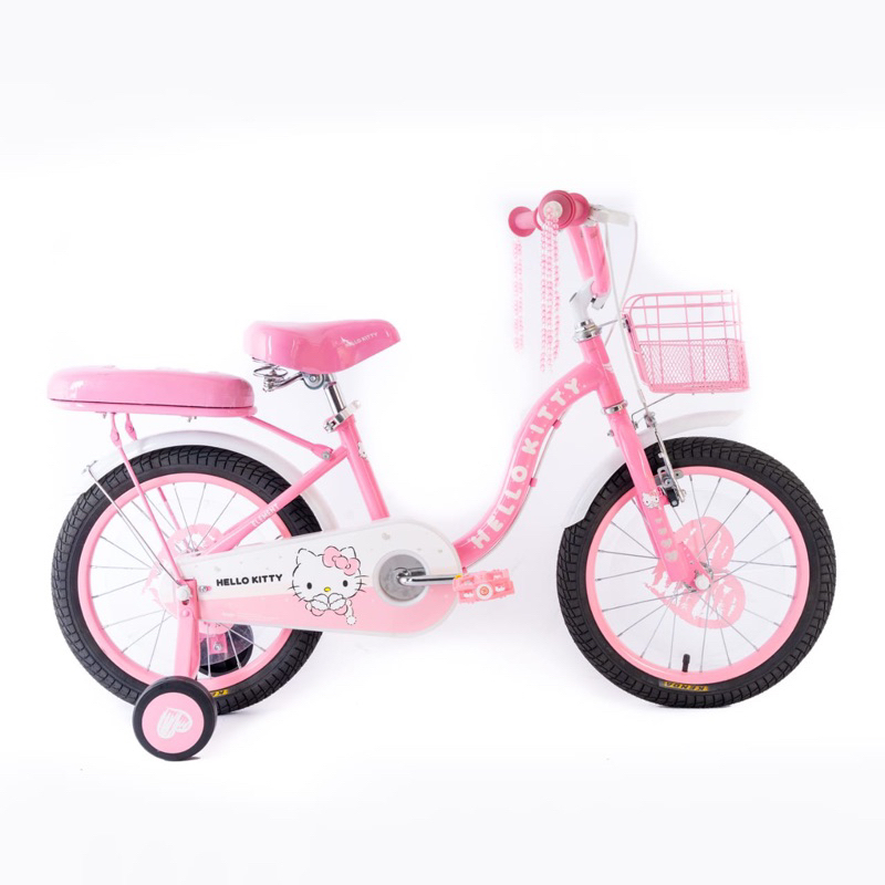 Sepeda Mini Keranjang Anak Perempuan Element Hello Kitty 16