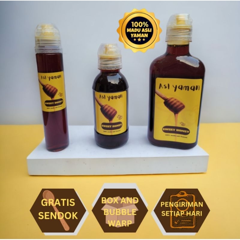 

Asl Yaman Madu Yaman Sumroh Asli 100% import Yaman Sweet Honey Pure Honey