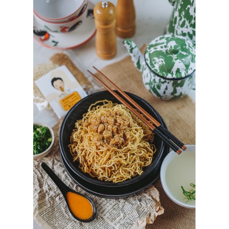 

MIE AYAM HUMBLE MIE - Bakmi Ayam Frozen HALAL (NO MSG)