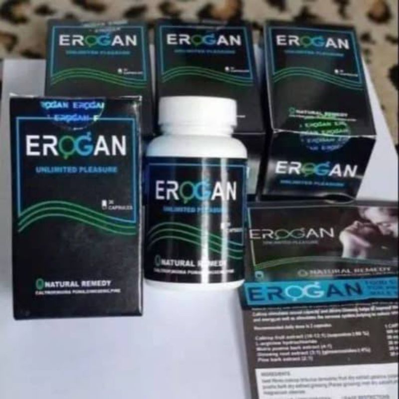 Erogan Original Asli 100% Usa Obat Kuat Pria Tahan Lama Kapsul Pembesar Pennis