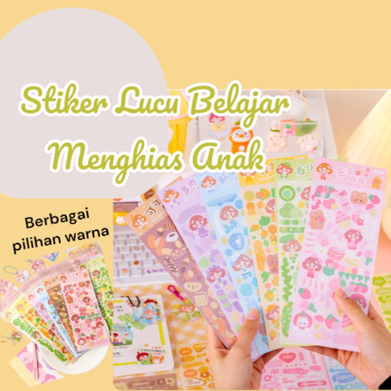 

Stiker Motif Karakter Lucu Stiker Jurnal Scrapbook Stiker Karakter Anti Air Stiker Menghias Gantungan Kunci Stiker Hias Kreasi Anak Stiker Alfabet