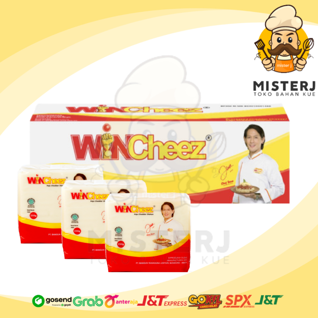 

Wincheez 2 Kg 250gr X 8 Pcs | Wincheez Cheddar Cheese | Wincheez Cheddar 250gr