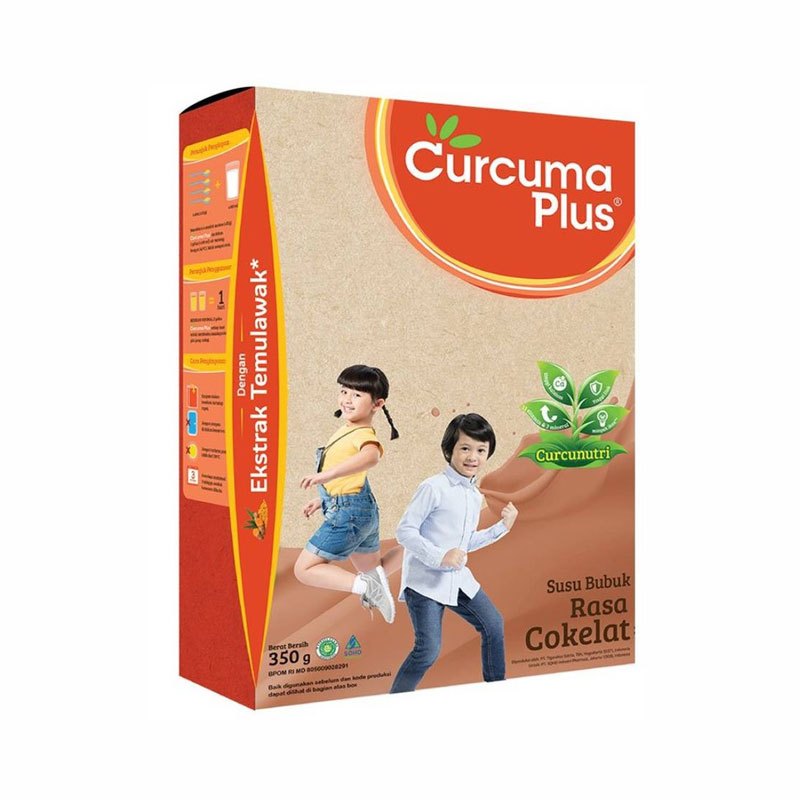 

Curcuma Plus Coklat - Madu - Vanila 350Gr/1Karton