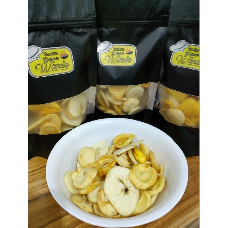 

DapoerWanda Keripik Mixfruit Berat Netto 85g