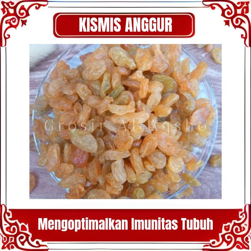 

KISMIS ANGGUR GOLDEN RAISIN 500 GRAM / KISMIS ASAM MANIS