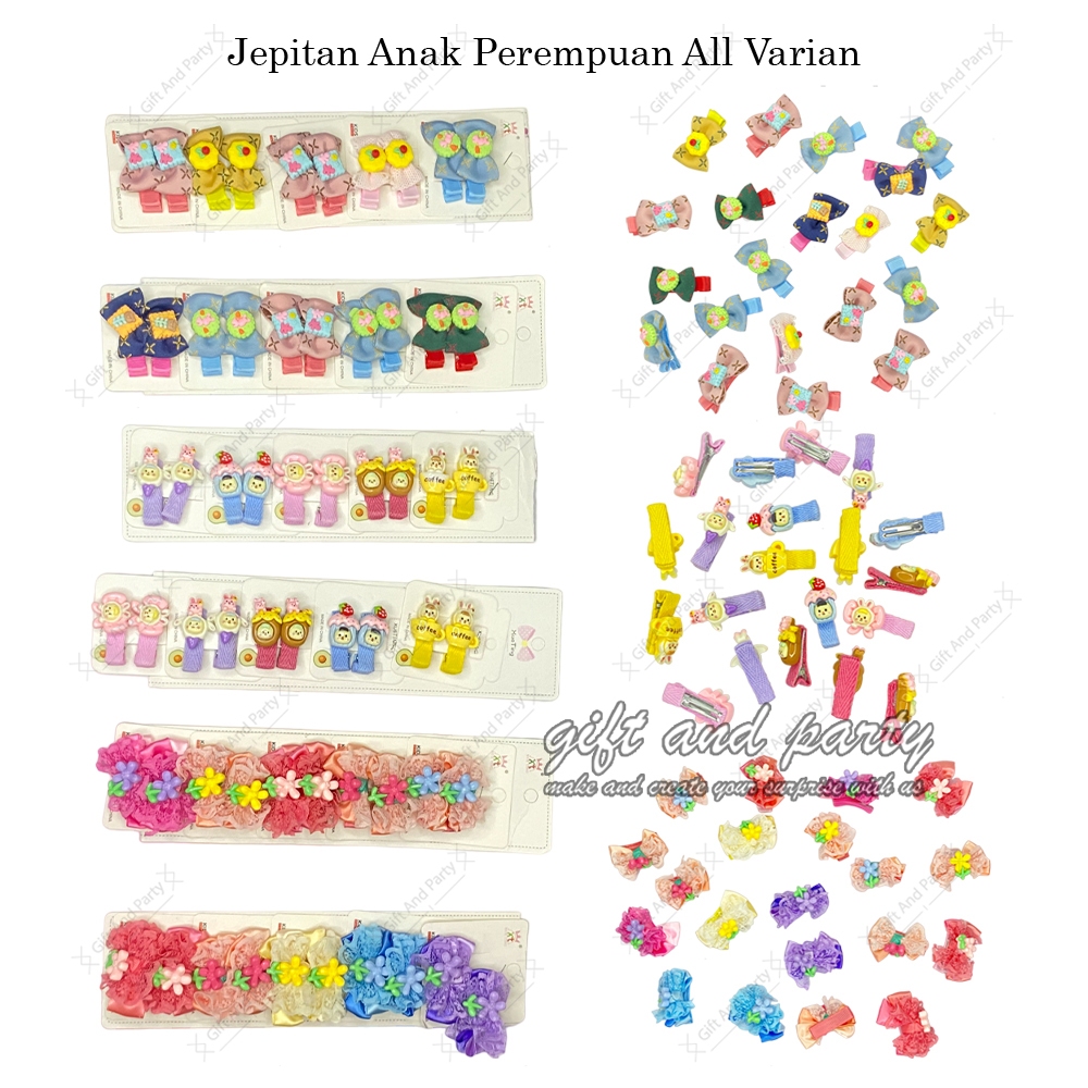 Jepit Rambut Anak Motif / Jepit Rambut / Jepit Rambut Anak Lucu