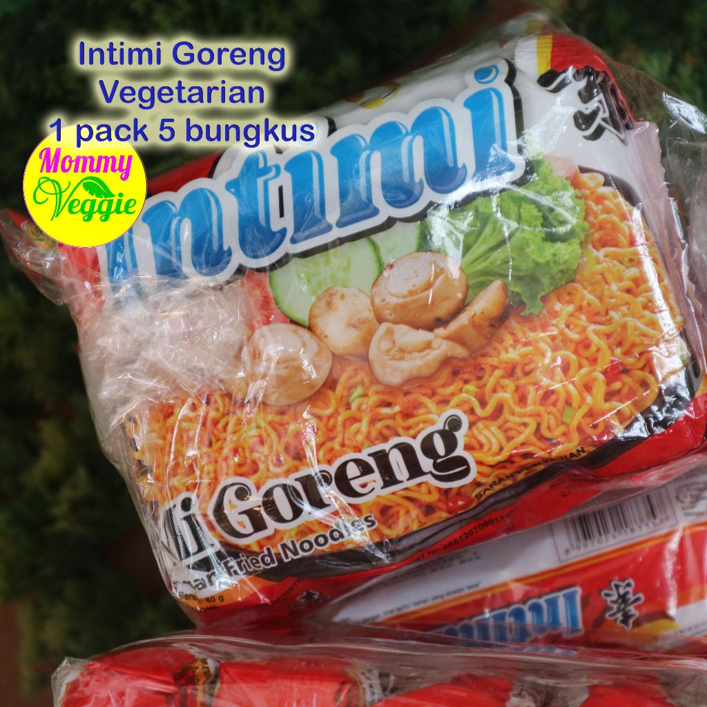 

Mie Vegan Intimi | Mie Goreng | Vegetarian Friendly | 1 pack 5 bungkus