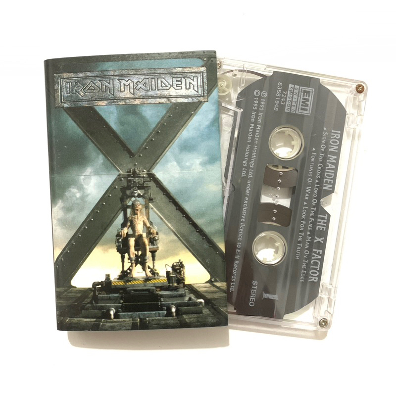 kaset iron maiden x factor import