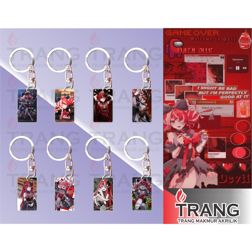 Gantungan Kunci Akrilik Kureiji Ollie / Keychain Acrylic Kureiji Ollie