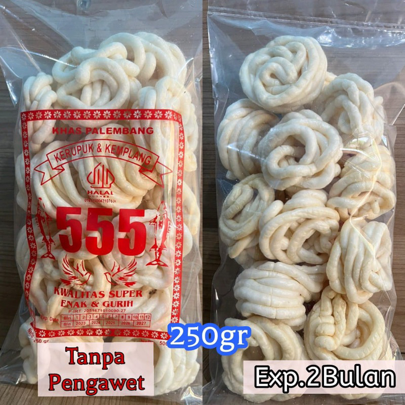 

KERUPUK SANGGUL BESAR 250gr KERUPUK SANGGUL BESAR KHAS PALEMBANG