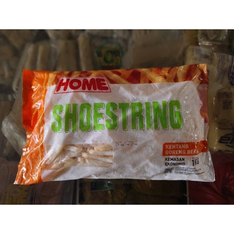 HOME Kentang Shoestring 1kg kentang goreng frozen