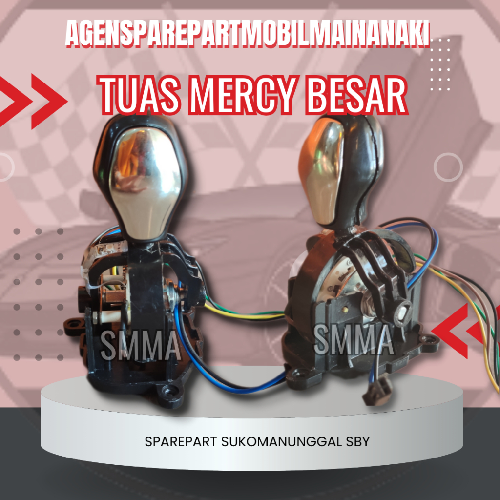 SMMA || TUAS MERCY BESAR HANDLE TUAS MERCY MOBIL MAINAN AKI ANAK REMOT CONTROL