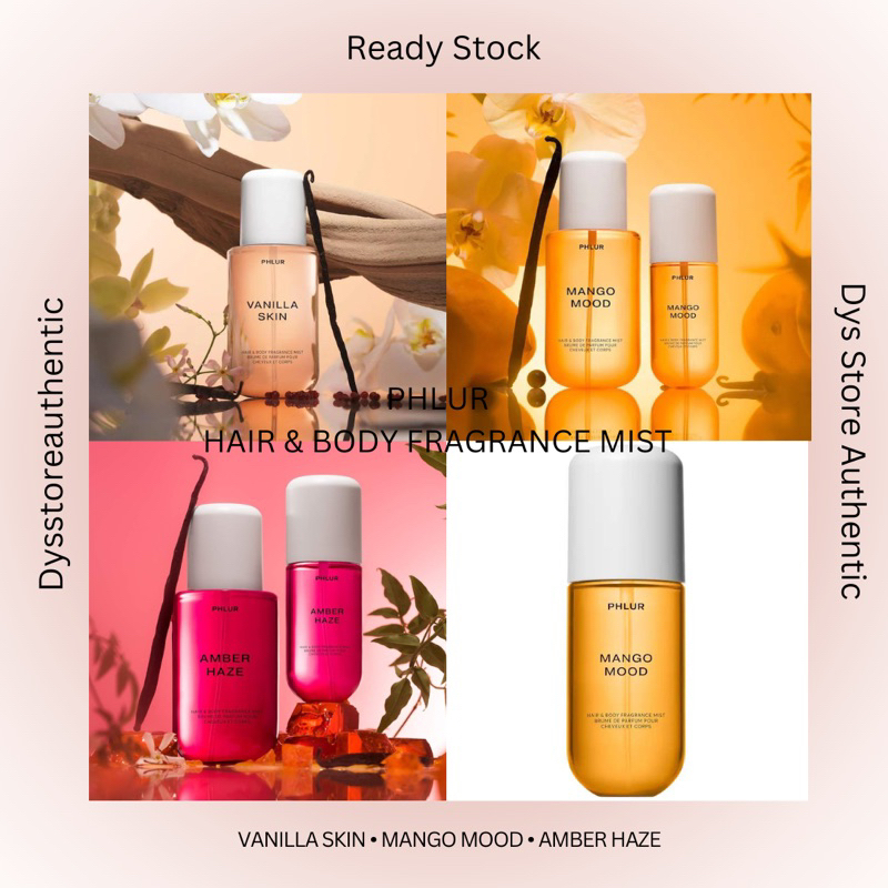 READY STOCK PHLUR HAIR & FRAGRANCE BODY MIST