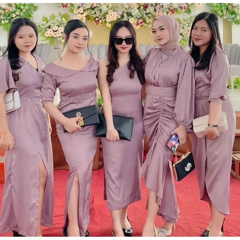 Dress Bridesmaid Paket Bridesmaid murah Paket baju kondangan murah