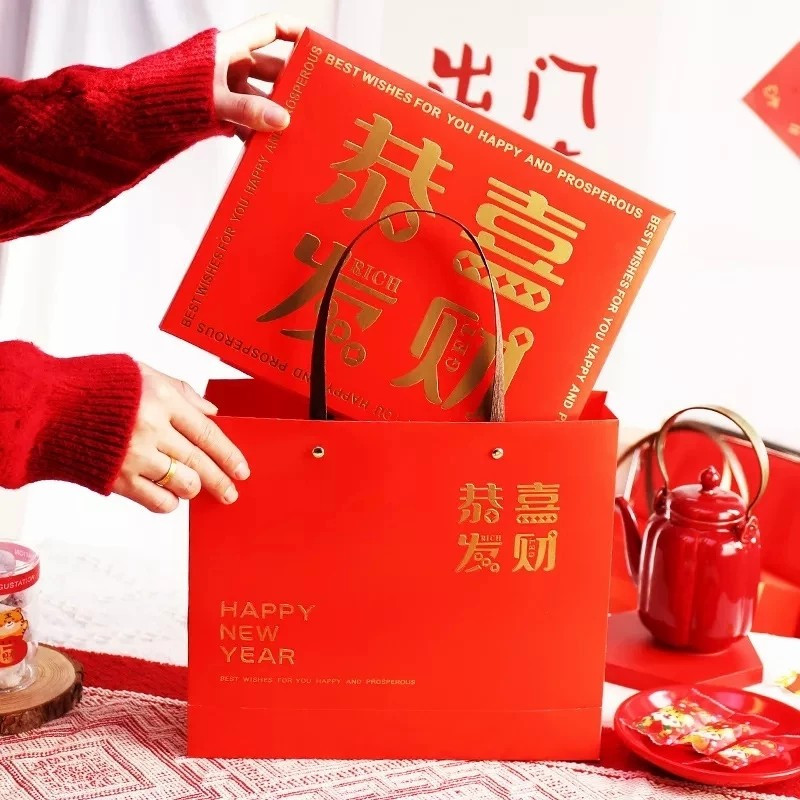 

(KK60) Kotak Kue Imlek Sekat 6 Dengan Paperbag