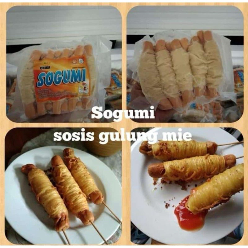 

Sogumi Sosis gulung mie