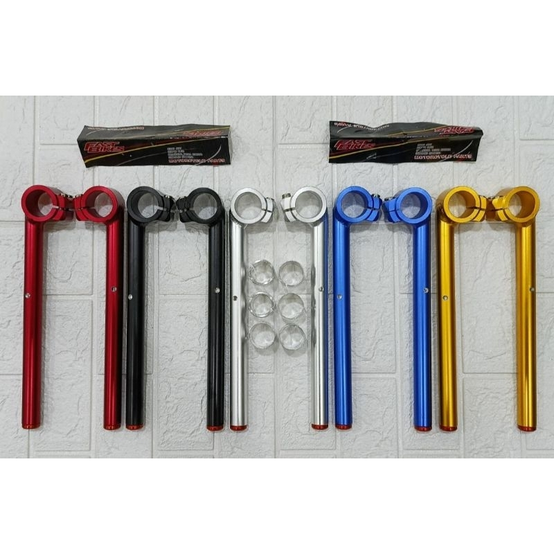 Stang Jepit / Stang Drag Ninja 10 Derajat + Ring Fast Bikes