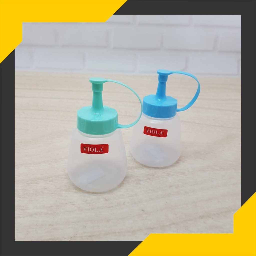 Terbaru Botol Kecap Maya 200ml Viola/Botol Kecap Mini/Botol Kecap Plastik Murah