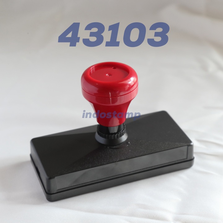 

gagang stempel 43103 flash stamp 43mm 103mm original indostamp grosir bahan stempel