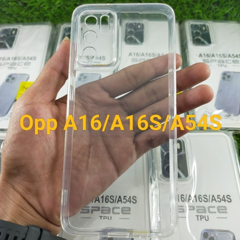 Silikon Soft case bening Space Oppo A16/A16S/A54S