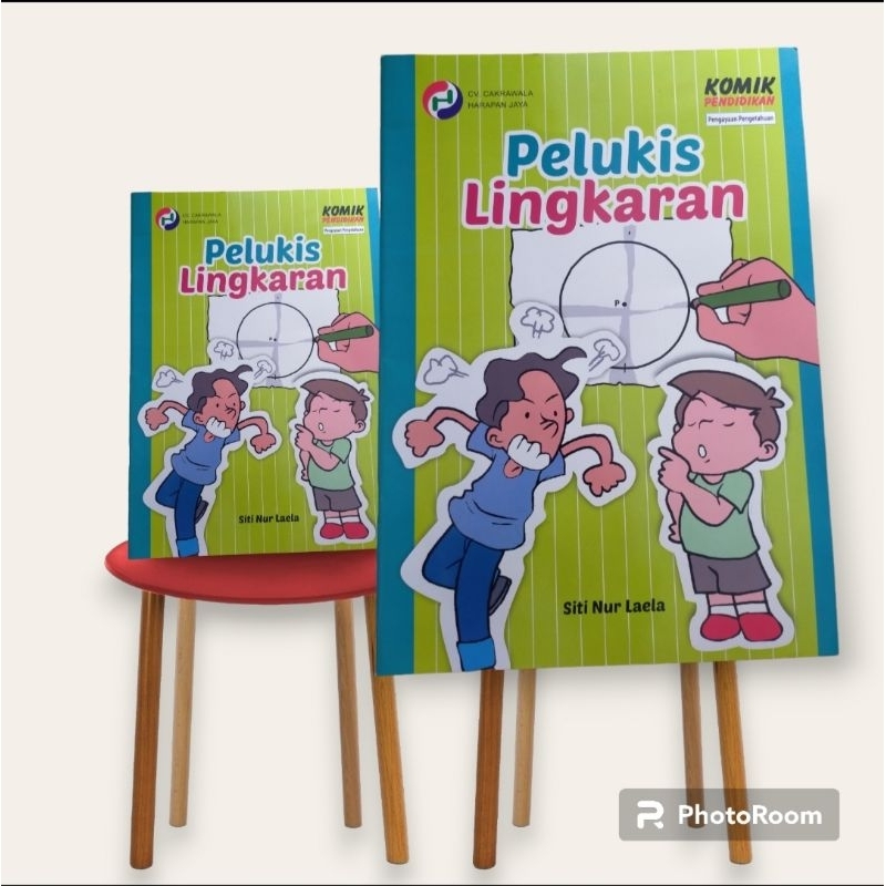 ORI buku komik pendidikan pelukis lingkaran edisi terbaru penerbit cakrawala