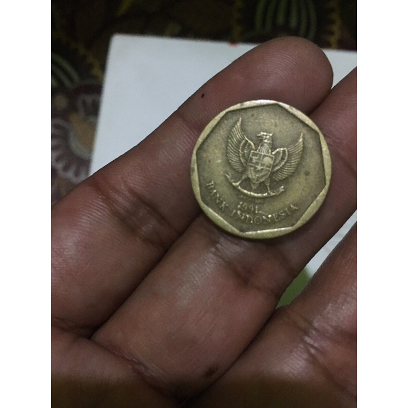 koin 100 perak bunga melati