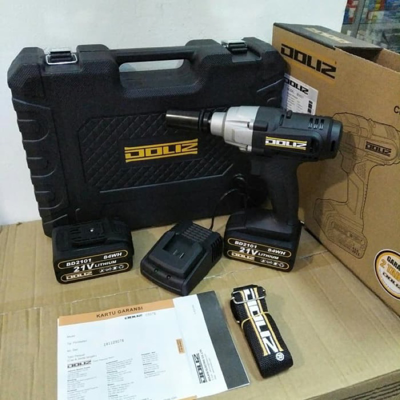 DOLIZ BD501 Impact Wrench Bor Cordless Drill 21V