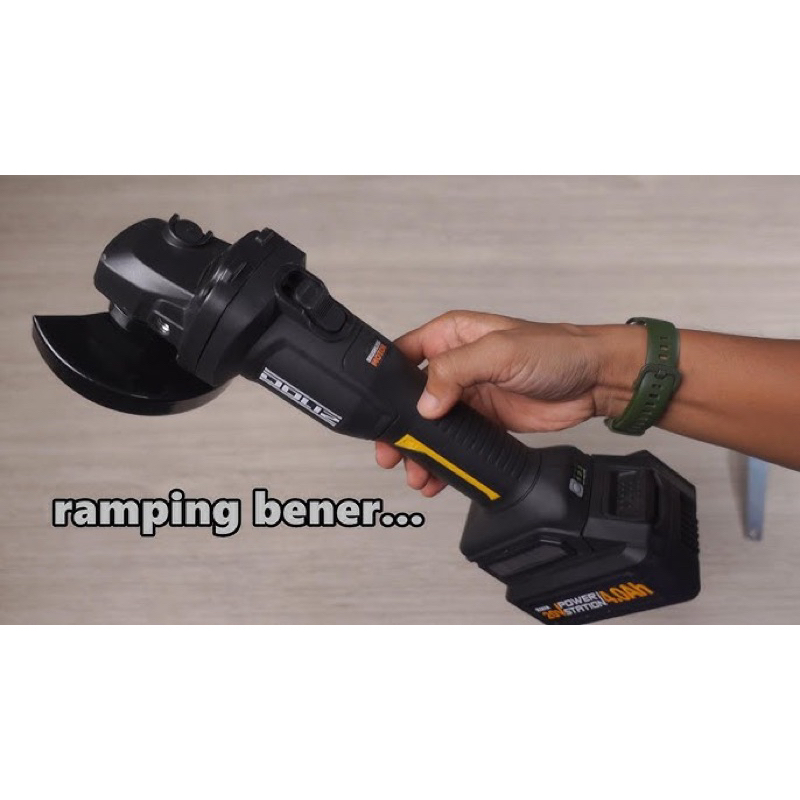 DOLIZ BD760 CORDLESS BRUSHLESS ANGLE GRINDER / DOLIZ BD 760 GERINDA