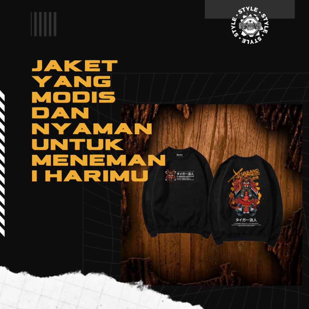 Outer sweater hoodie fashion pria wanita tebal ori crop pullover top oversize couple pasangan logo t