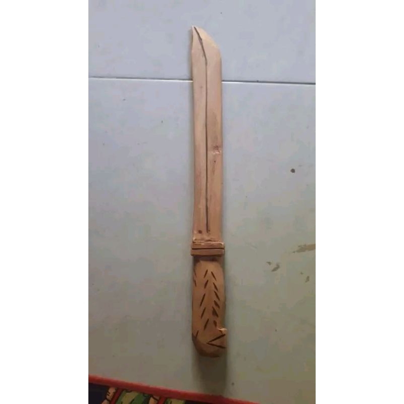 BELATI KAYU JATI/BELATI LATIHAN/BELATI BISA RIQUES MOTIF