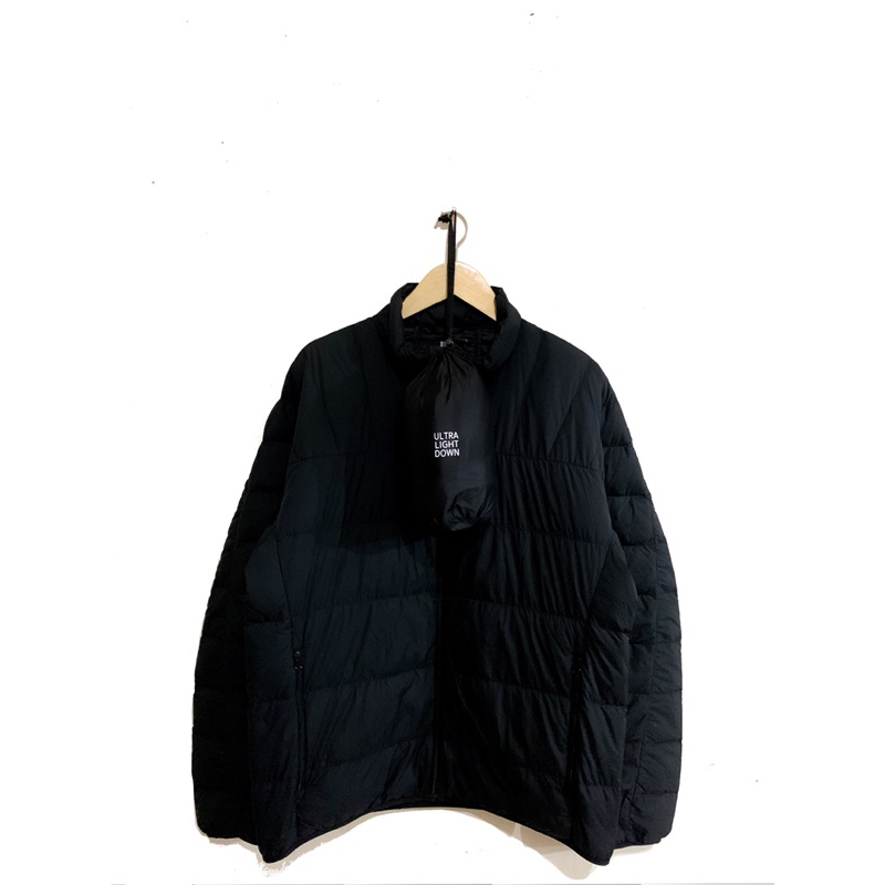 jaket bulu angsa uniql ultralight down 3d cut with pouch